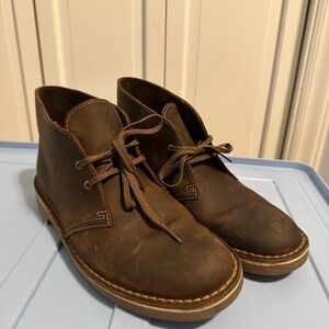Clark’s Bushacre Brown Leather Boots